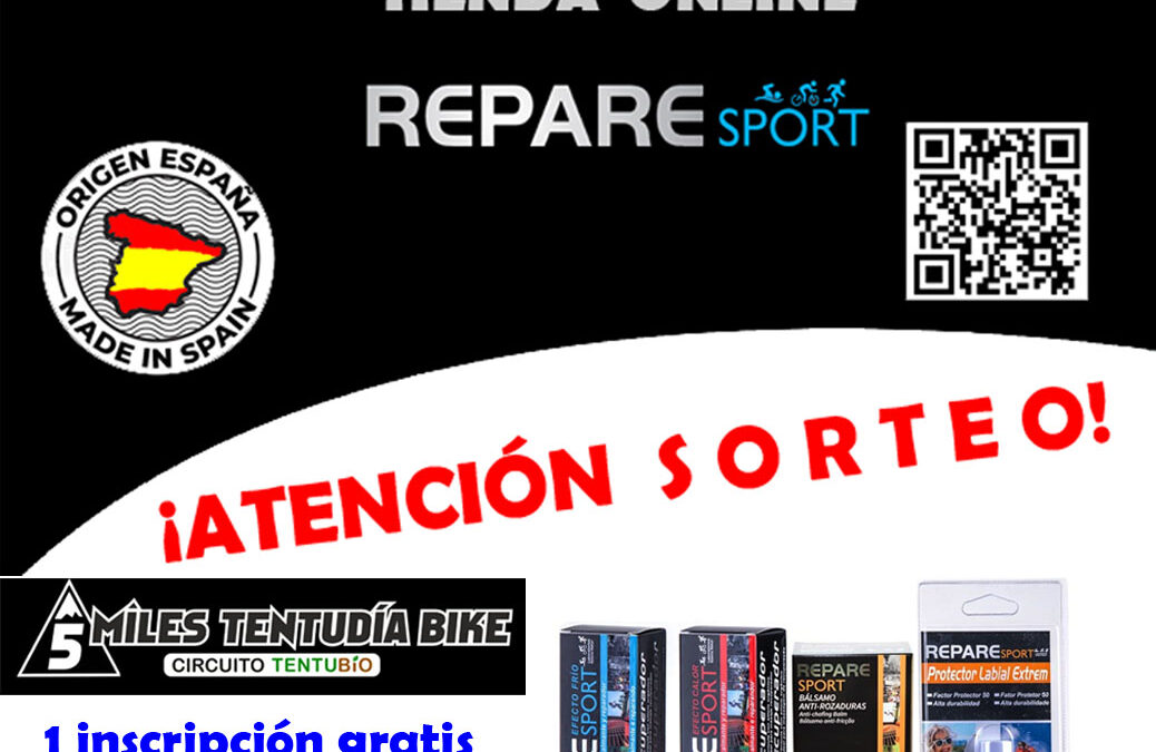 Sorteo Pack 6 Repare Sport